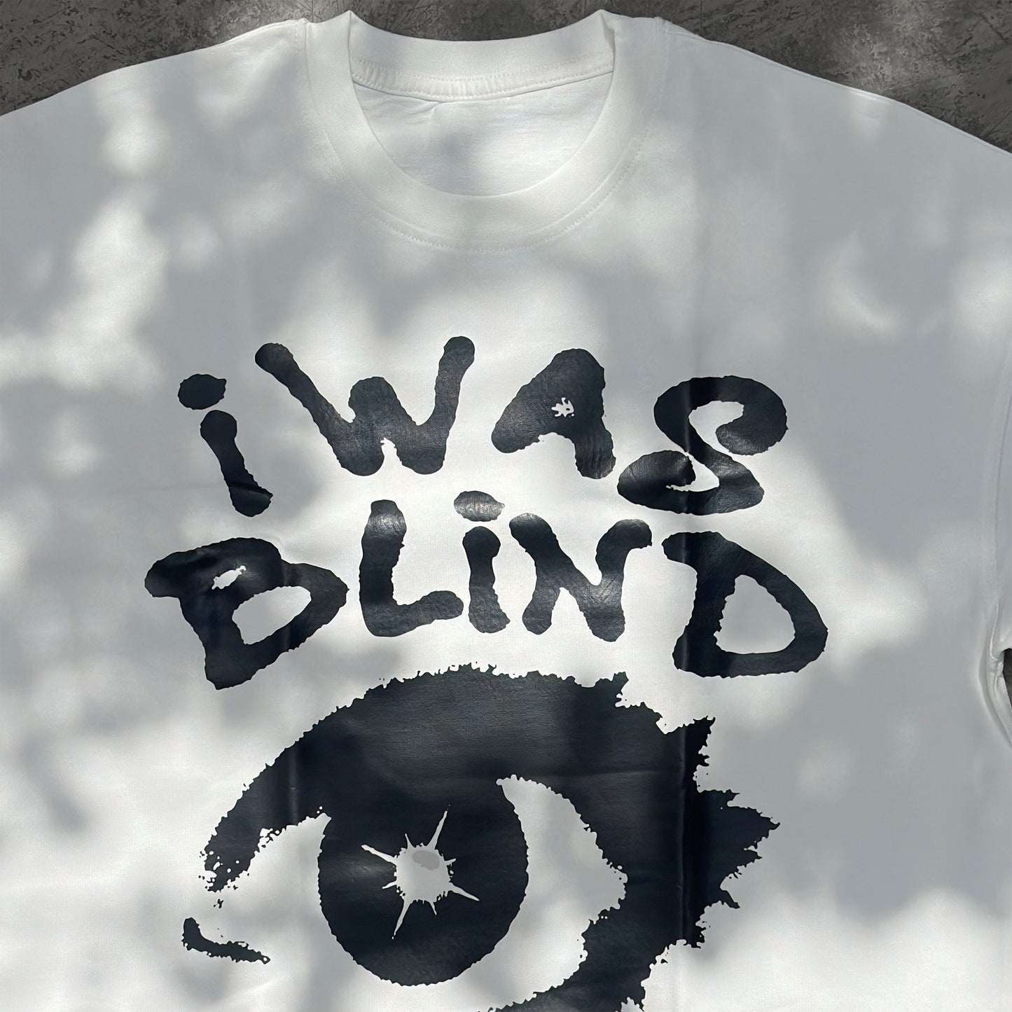"i WAS BLiND" Oversized T-shirt