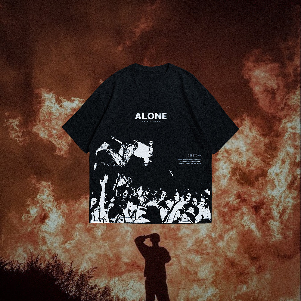 "DBD43" Oversized T-shirt