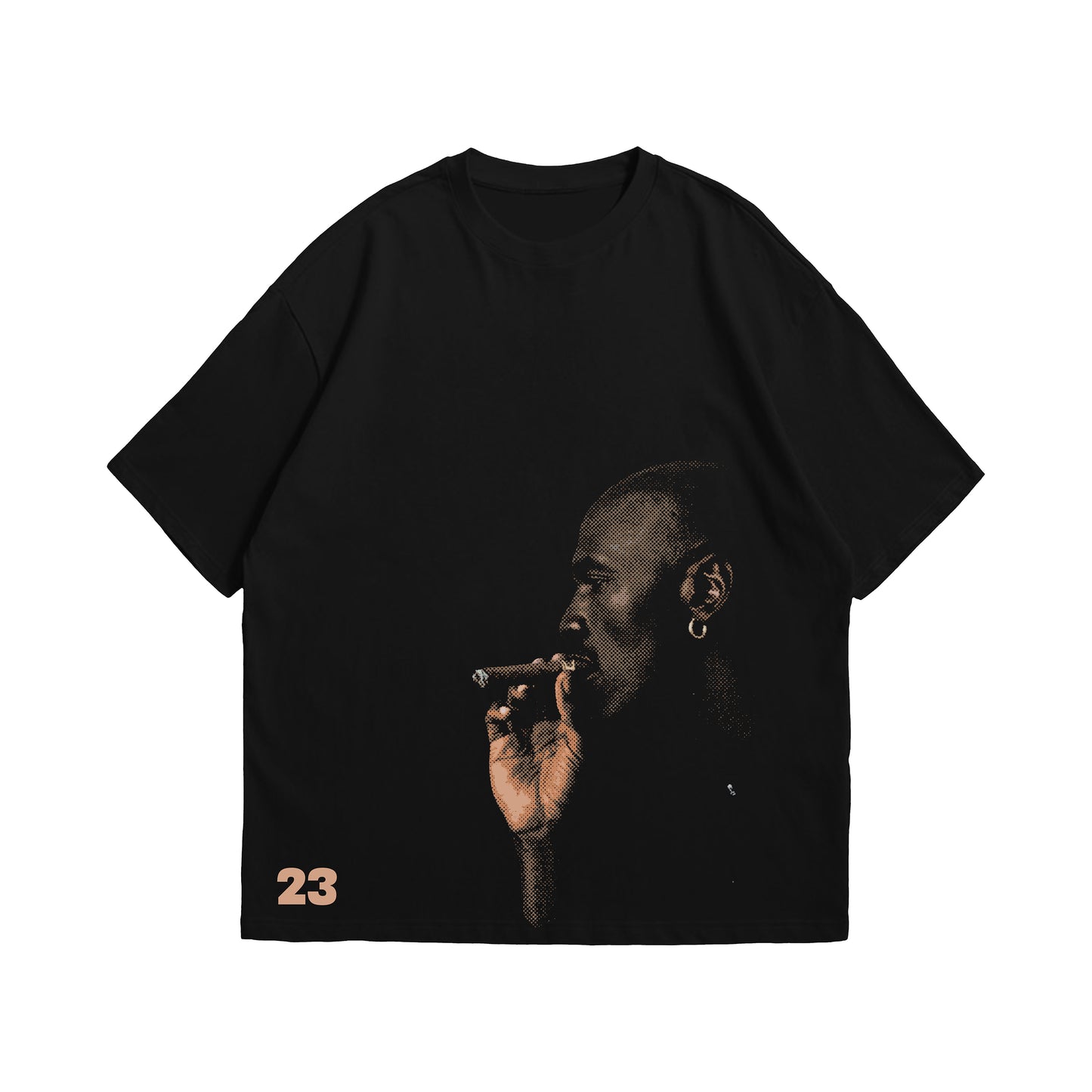 "DBD49" Oversized T-shirt