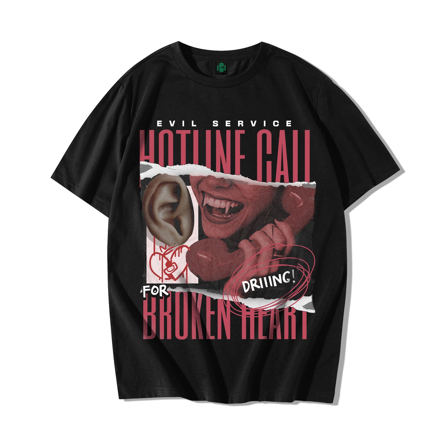"HOTLINE CALL" Oversized T-shirt (sale)