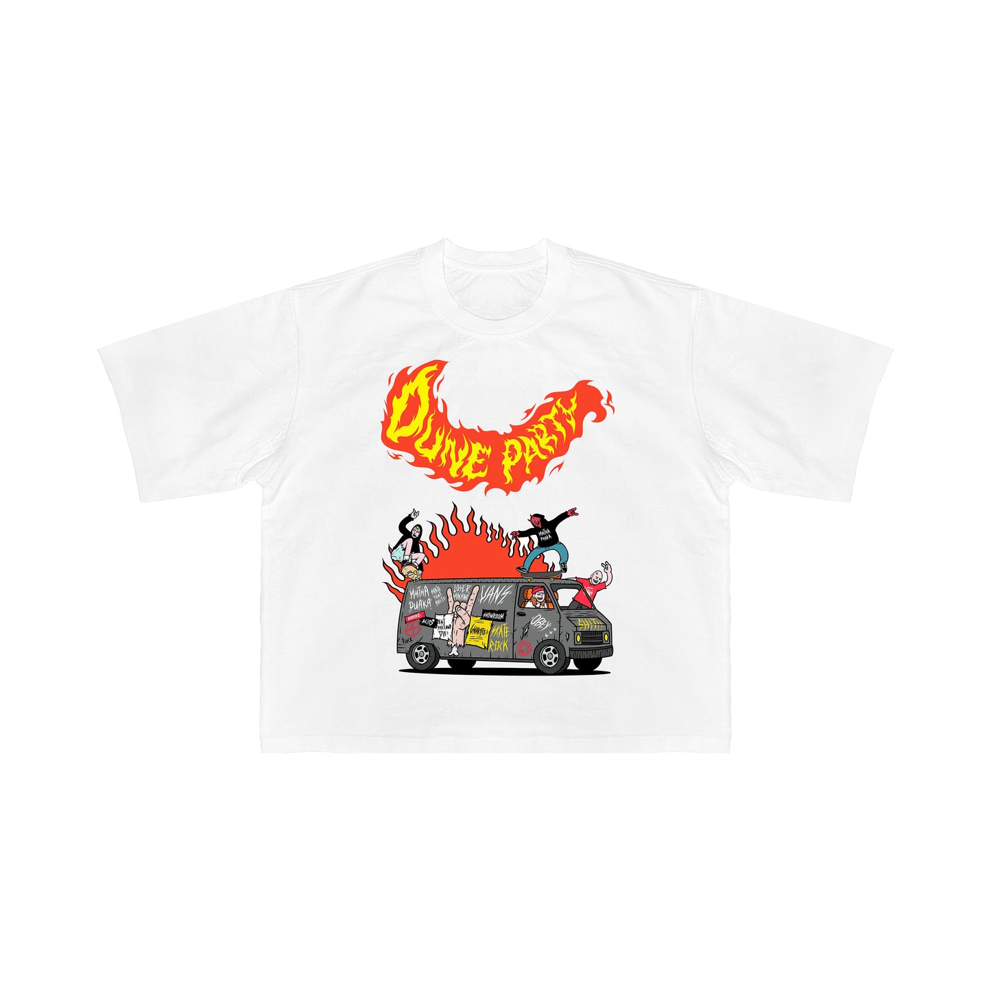 "Dune Party" Box fit T-shrit