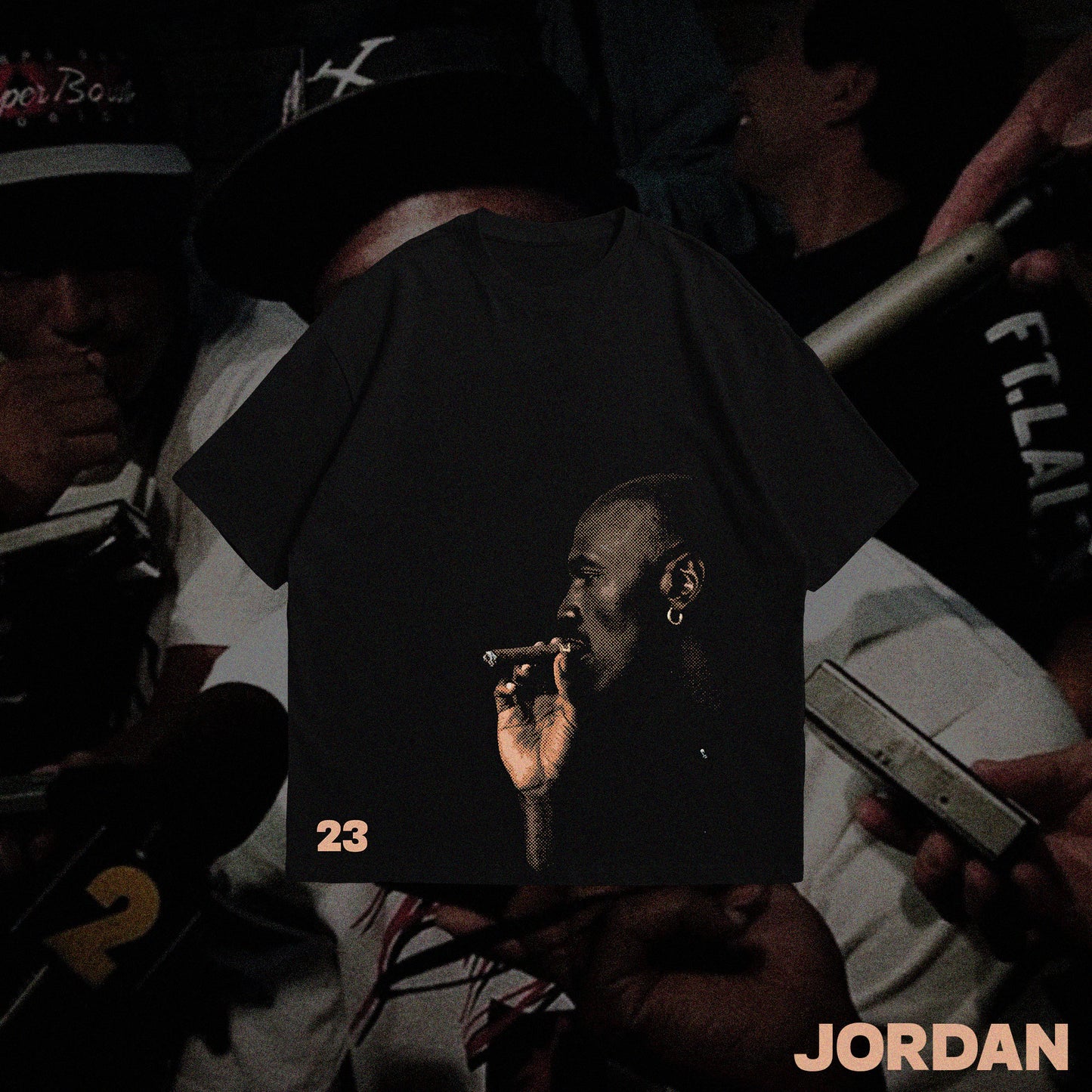 "DBD49" Oversized T-shirt