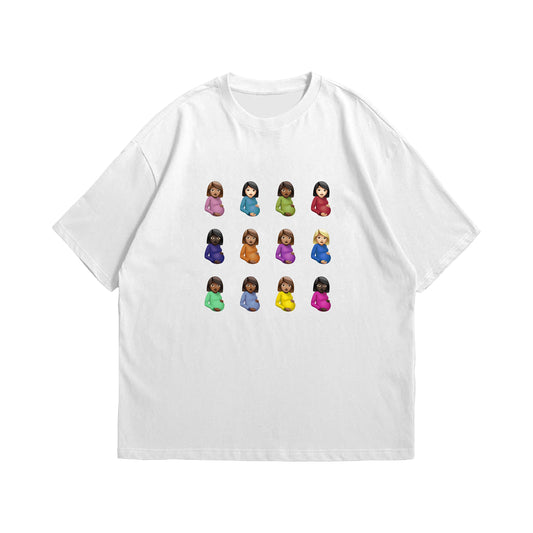 "DBD46" Oversized T-shirt