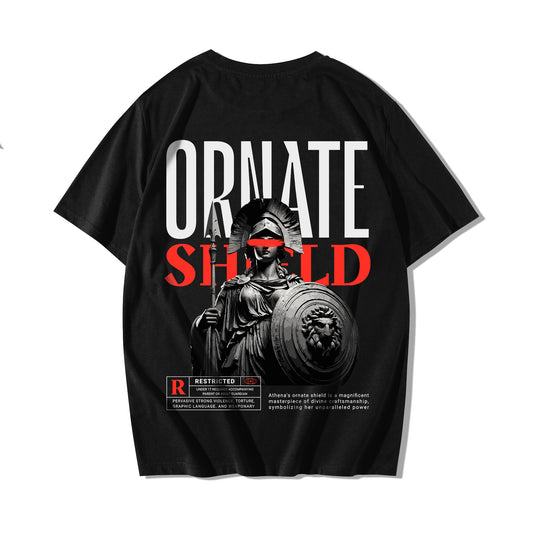 "Ornate Shield" Oversized T-shirt (sale)