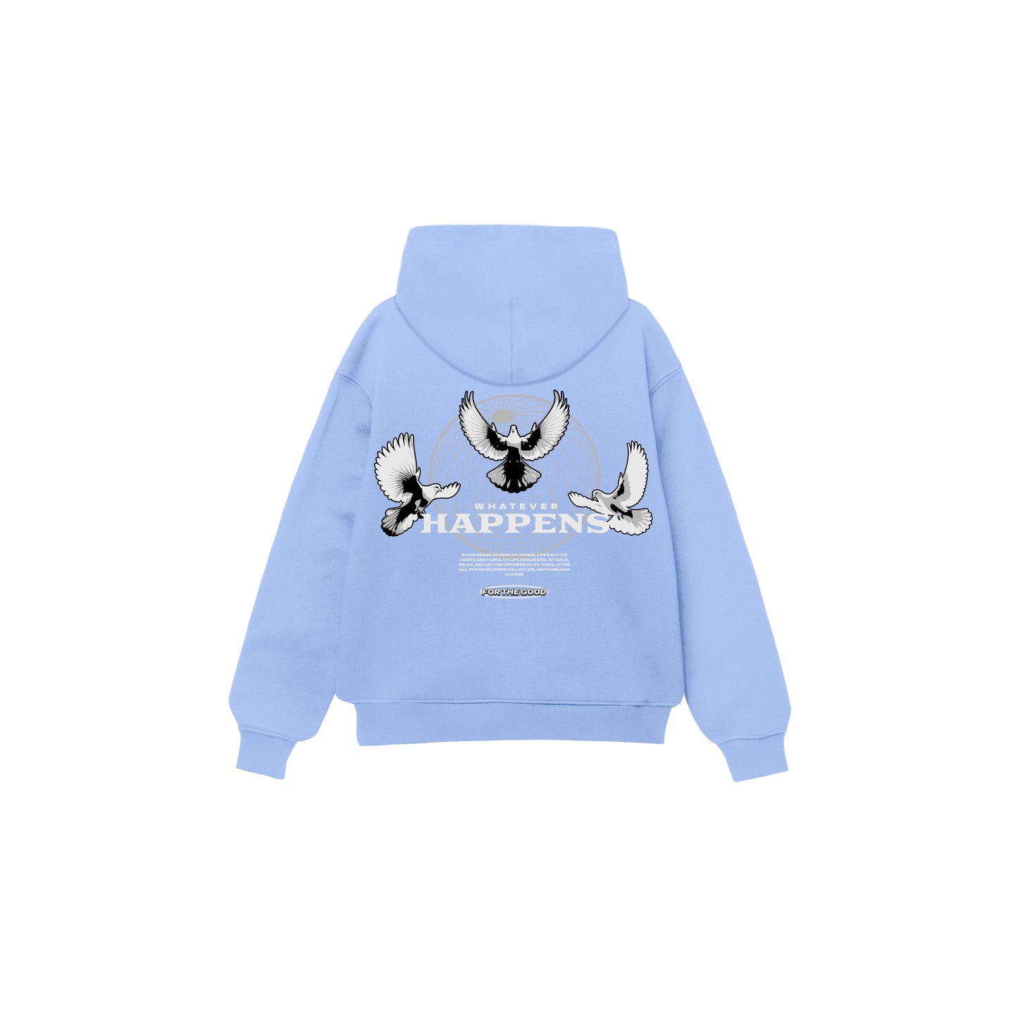 "Whatever Happens" Oversized Hoodie
