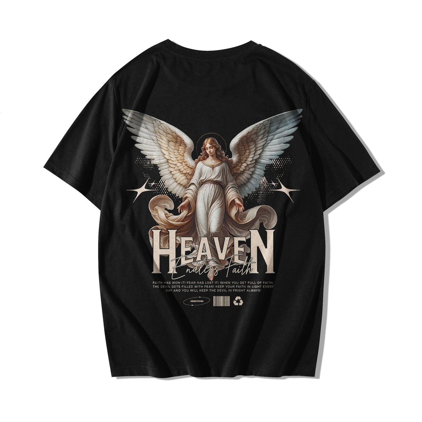 "Heaven Endless Faith" Oversized T-shirt (sale)