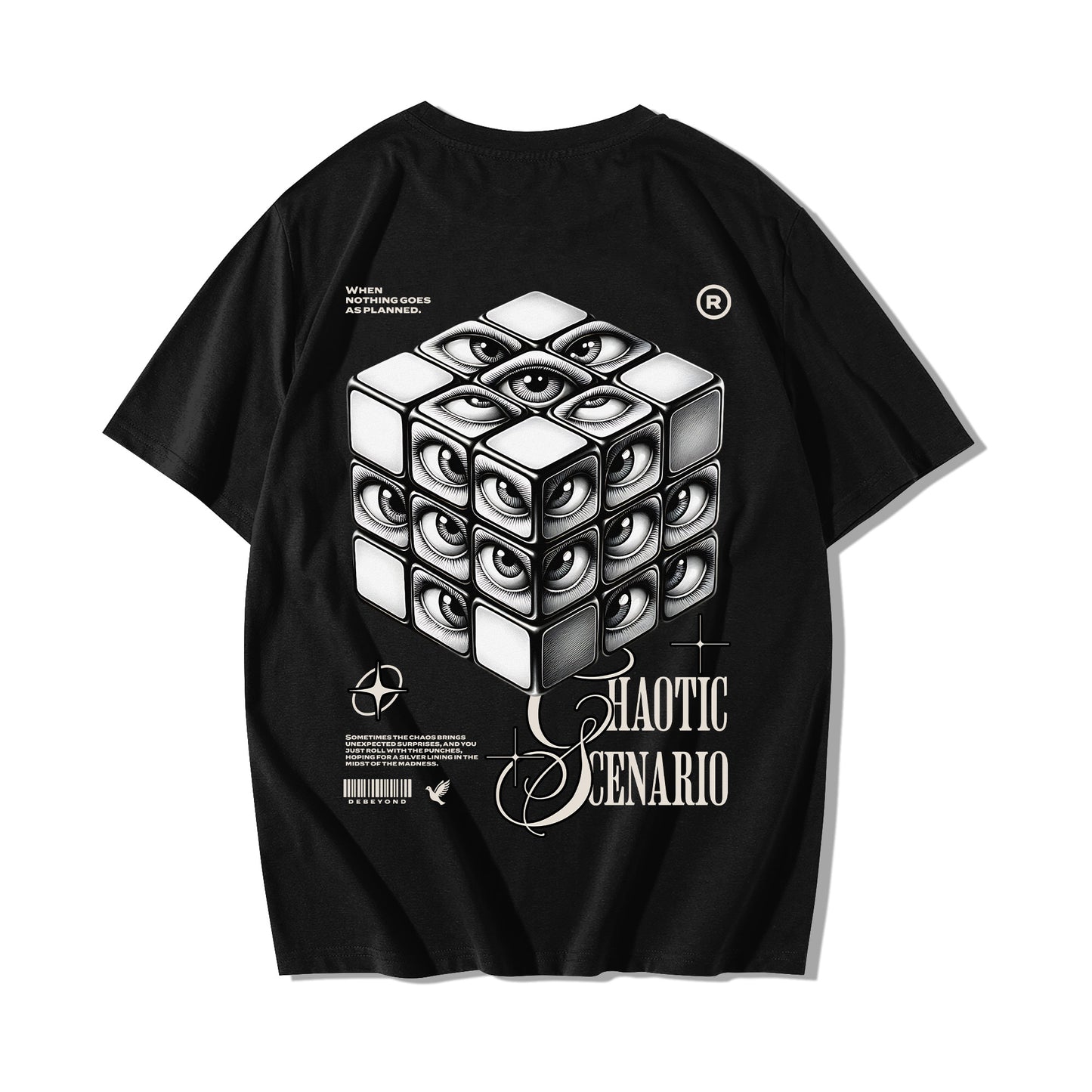 "Chaotic Scenario" Oversized T-shirt (sale)