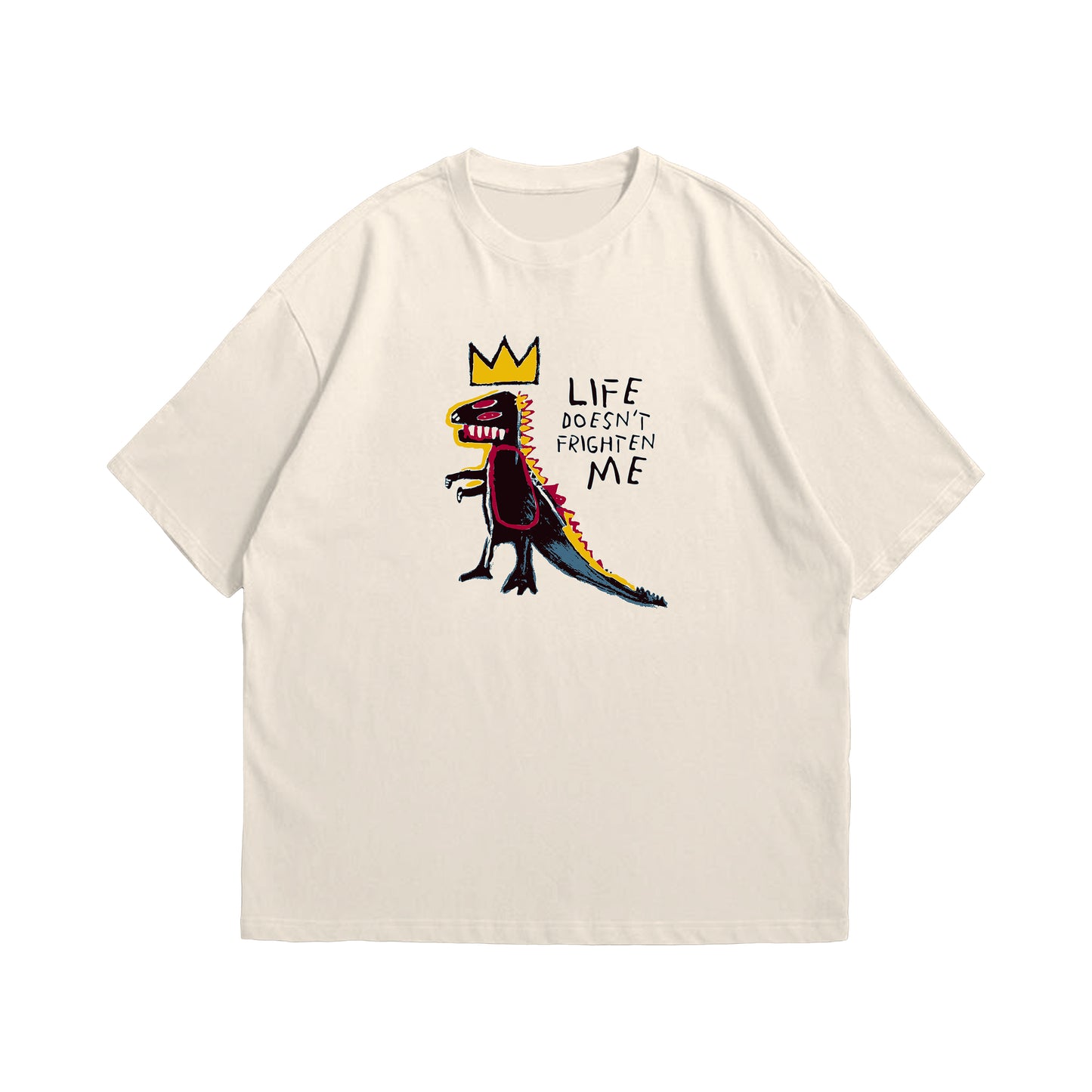 "Basquiat's artwork" Oversized T-shirt