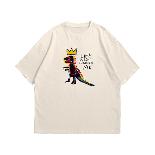 "Basquiat's artwork" Oversized T-shirt