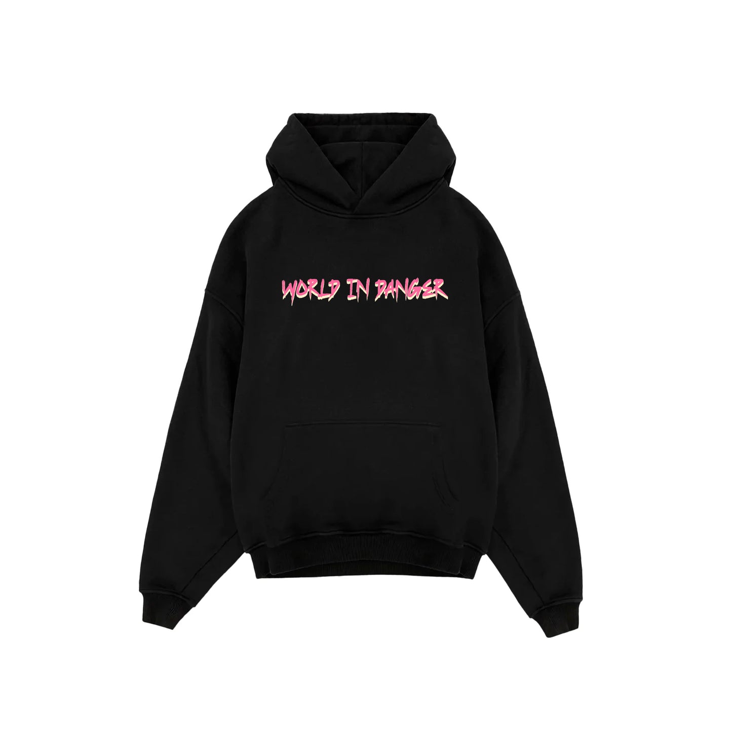 "World In Danger" Oversized Hoodie
